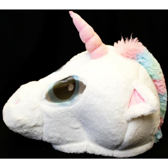 Dandee Maskimal Unicorn Plush Mask Oversize Large Furry Adult Costume Cosplay - Picture 3 of 12
